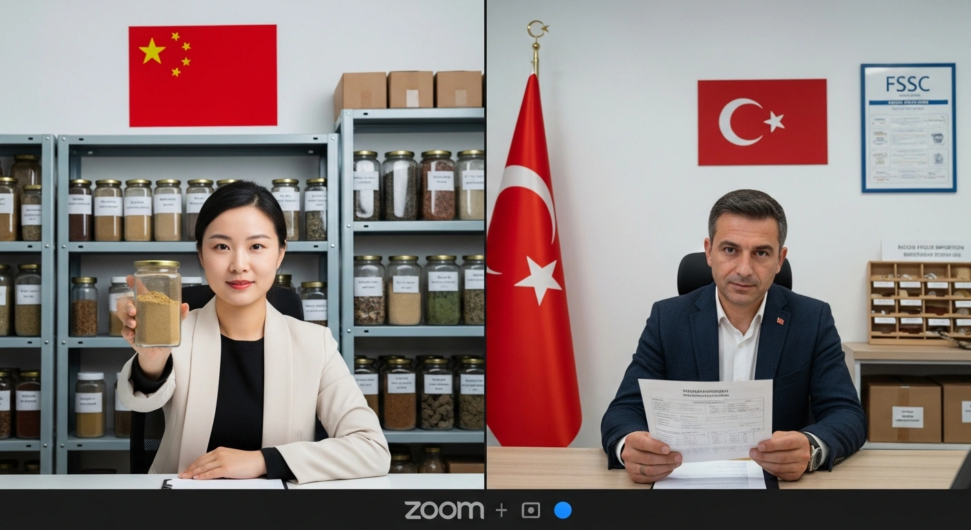 Live Zoom trade session — Food & Beverage Ingredients